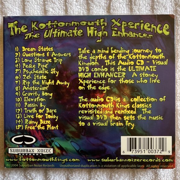 The Kottonmouth Experience by Kottonmouth Kings (CD, Nov-2004, Suburban Noize) - Picture 2 of 7